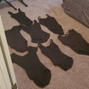 Black leotard set